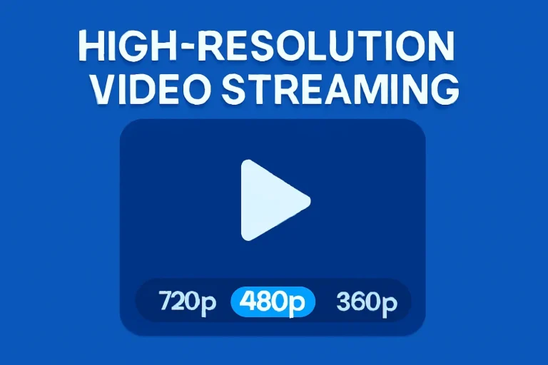 High-Resolution Video Streaming