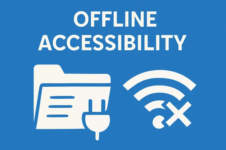 Offline Accessibility